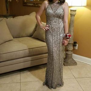 Azaria Bridal beaded gown Prom